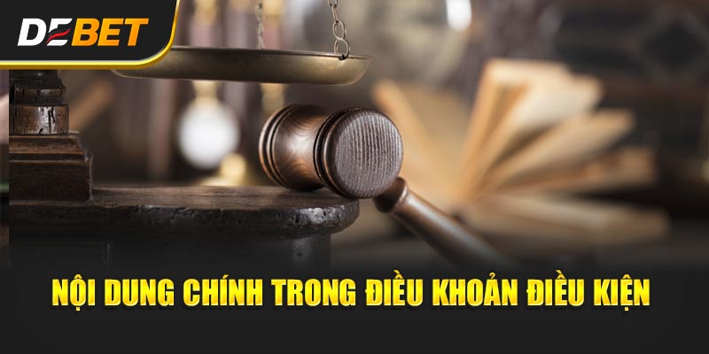 Nội dung chính trong điều khoản điều kiện của các nền tảng trực tuyến